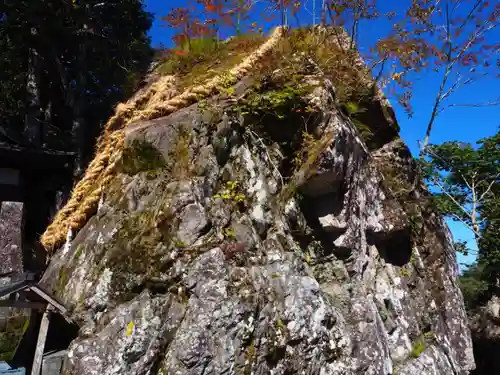 七面山敬慎院の自然