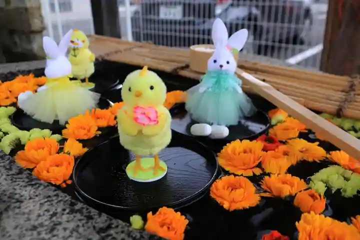 阿邪訶根神社の手水舎