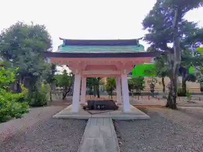 十二所社(徳重)の手水舎