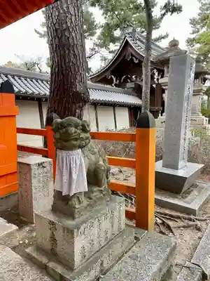 船玉神社(住吉大社摂社)の狛犬