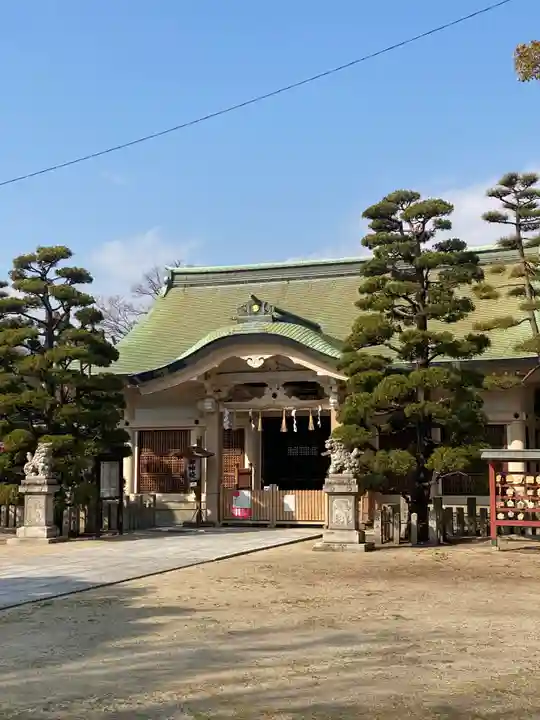 大江神社の本殿・本堂