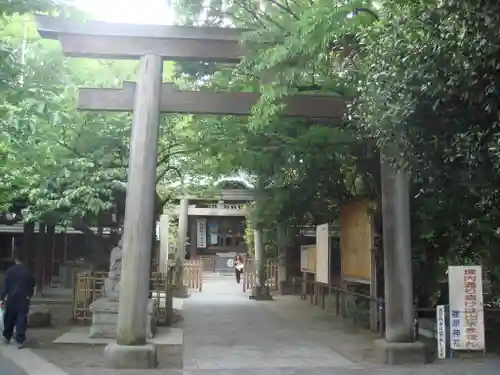 荏原神社の鳥居