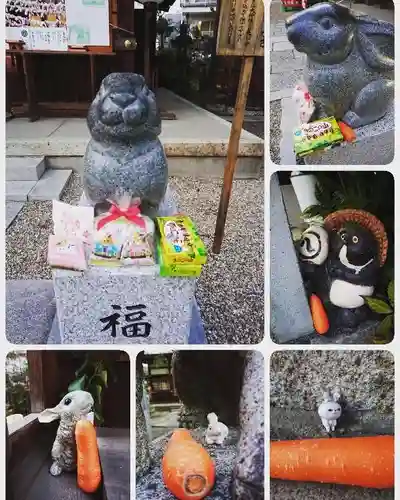 三輪神社の狛犬