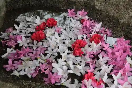 田村神社の手水