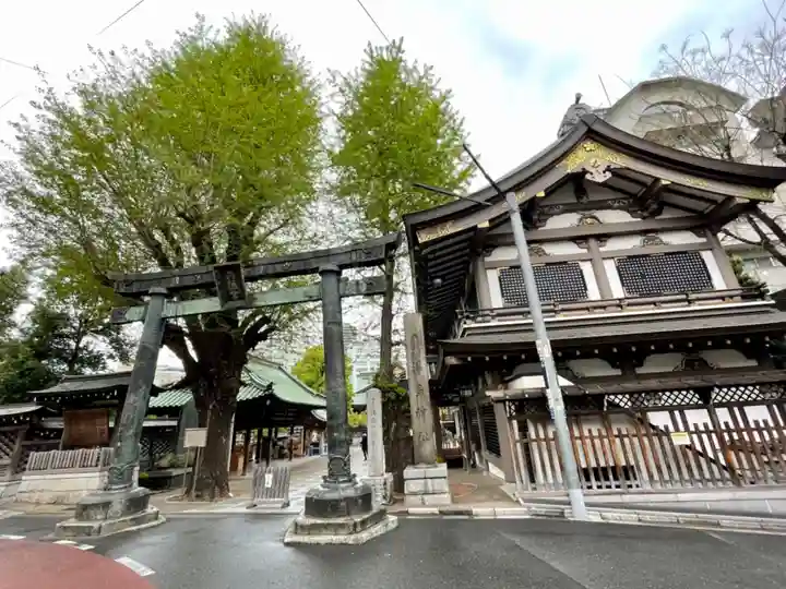 湯島天満宮の鳥居