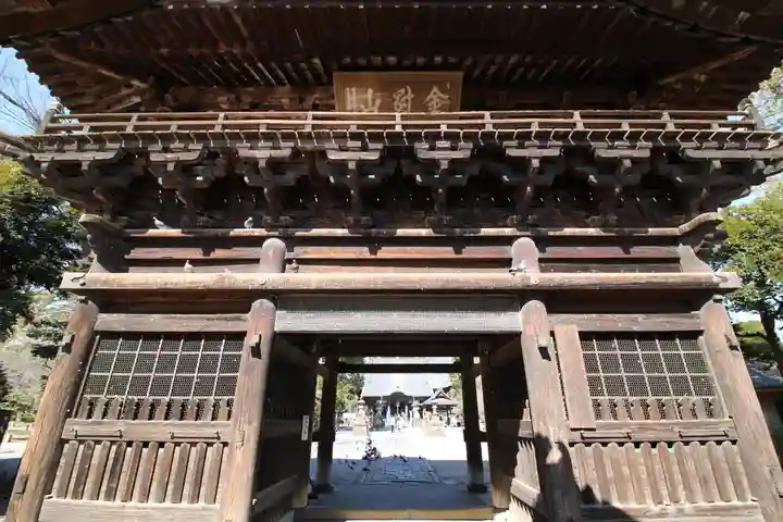 鑁阿寺の山門・神門