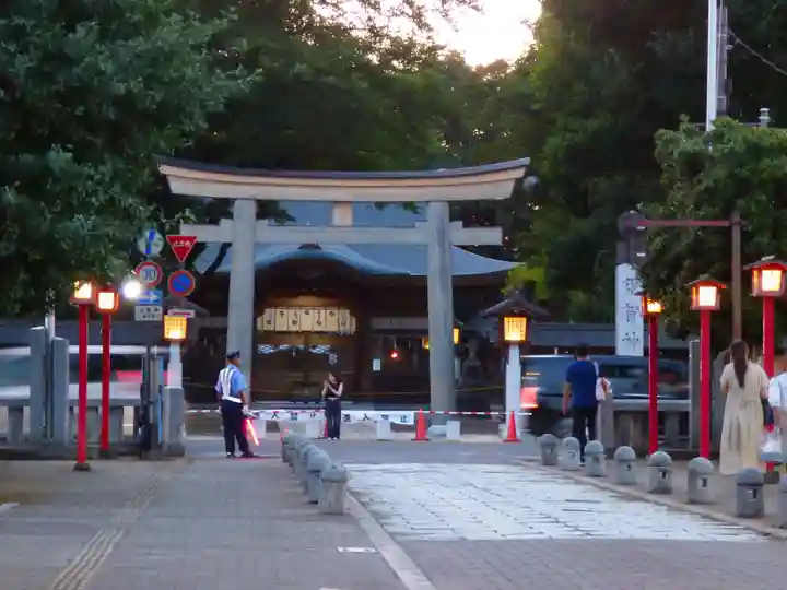 須賀神社の鳥居