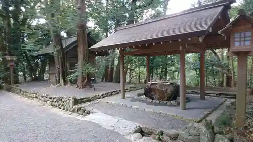 倭姫宮（皇大神宮別宮）の手水舎