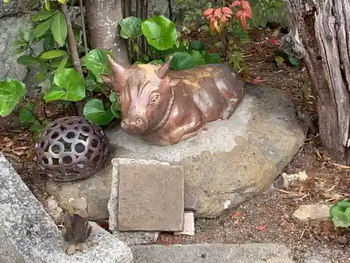 天津神社の狛犬