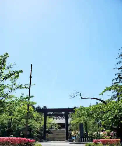 開成山大神宮の鳥居