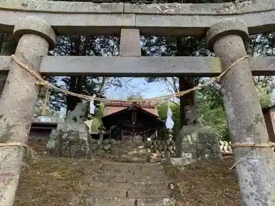 平林神社の鳥居