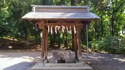 神明神社の手水