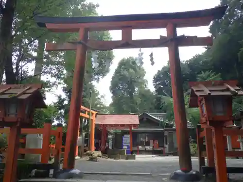 櫟谷宗像神社（松尾大社摂社）の鳥居