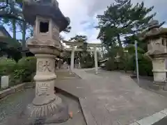 片瀬諏訪神社の鳥居