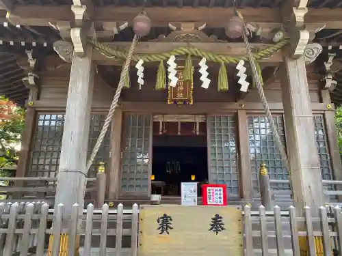 青渭神社の本殿・本堂
