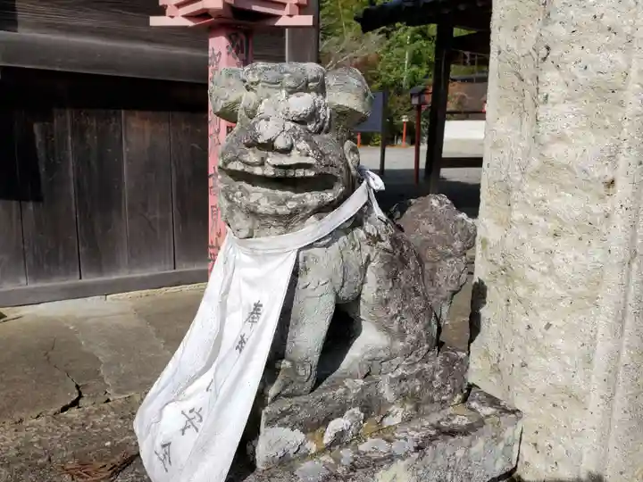 日吉神社の狛犬