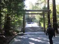 伊勢神宮内宮（皇大神宮）の鳥居