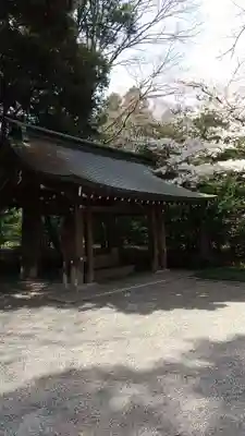 栃木縣護國神社の手水舎