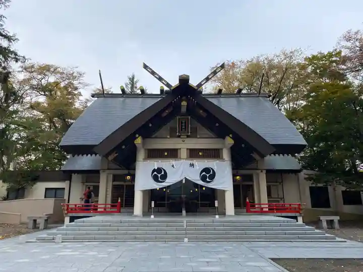 帯廣神社の本殿・本堂