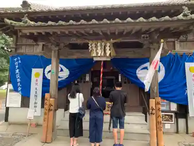 坂本八幡宮の本殿・本堂