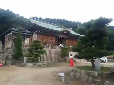 富島八幡神社の本殿・本堂