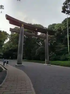 明治神宮の鳥居