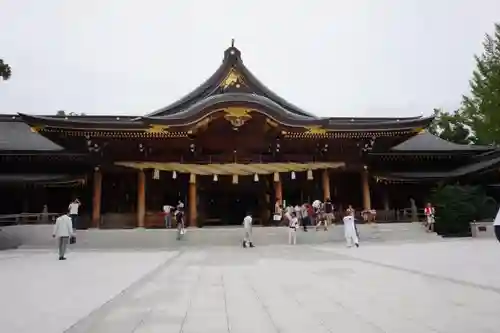 寒川神社の本殿