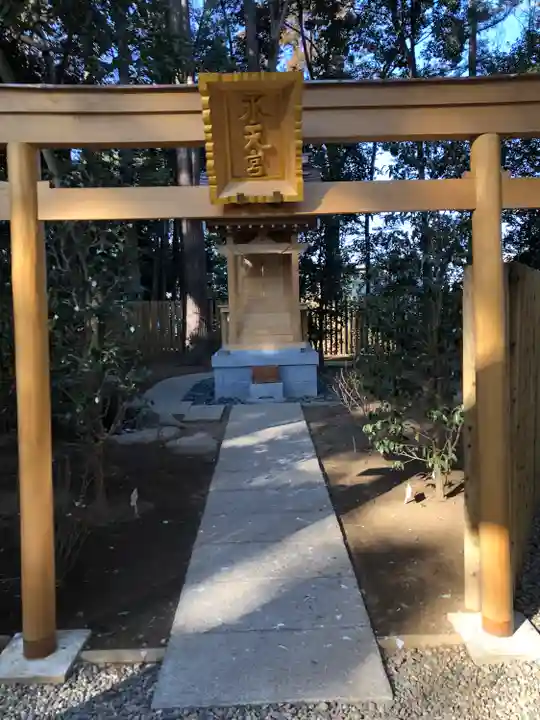 岩槻久伊豆神社の末社・摂社