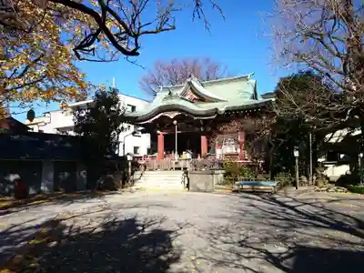 千住本氷川神社の本殿・本堂
