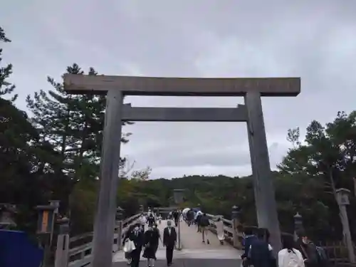 伊勢神宮内宮（皇大神宮）の鳥居