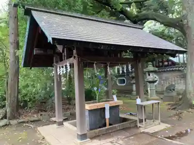 赤坂氷川神社の手水舎