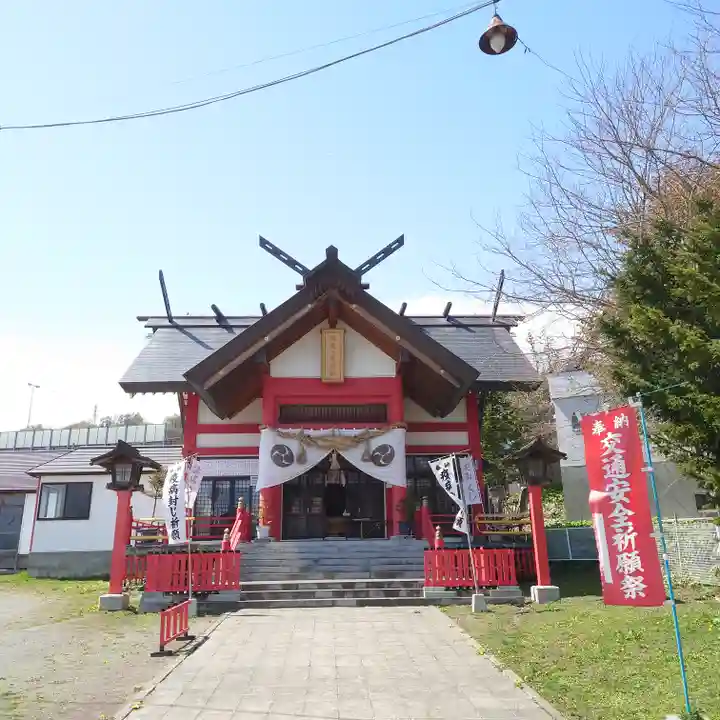 潮見ヶ岡神社の本殿・本堂