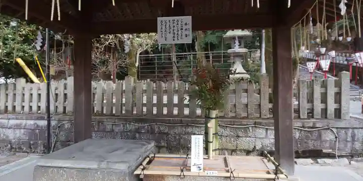 吉田神社の手水舎