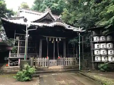 諏訪神社の本殿・本堂