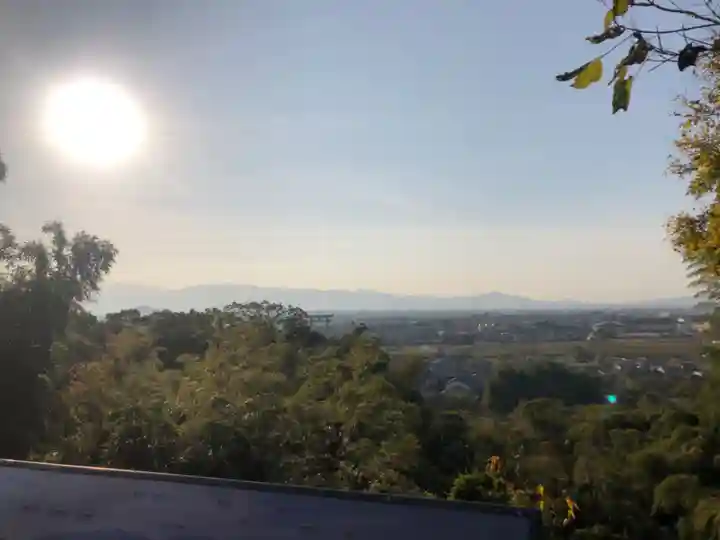 久延彦神社の景色