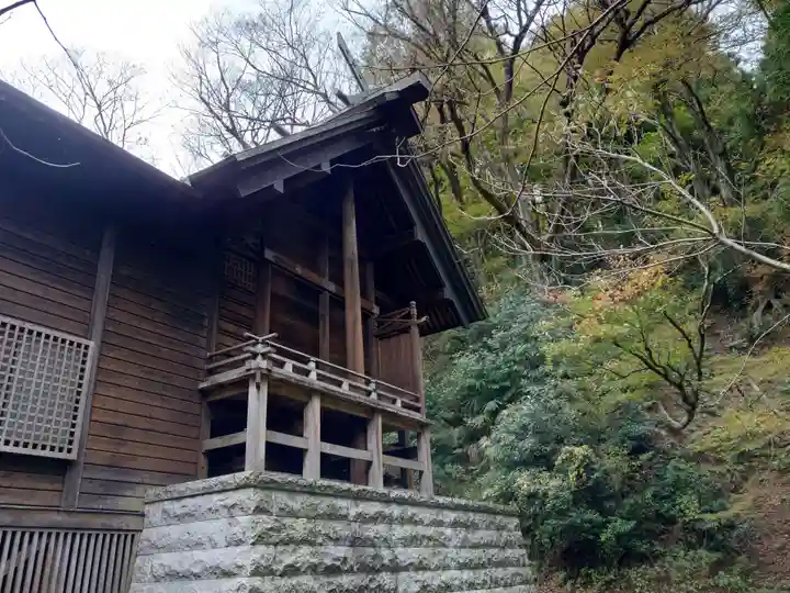 春日山神社の本殿・本堂