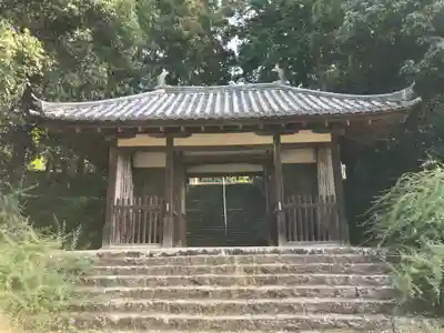 萩原寺の山門・神門