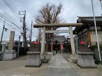 飛木稲荷神社の鳥居