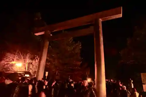 伊勢神宮内宮（皇大神宮）の鳥居