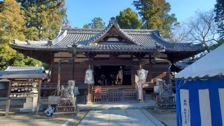 宇流冨志禰神社の本殿・本堂