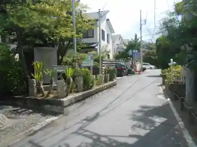 片瀬諏訪神社の周辺