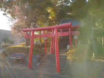 末廣稲荷大明神の鳥居