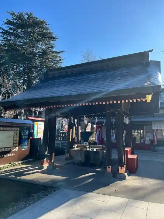 大前神社の手水舎