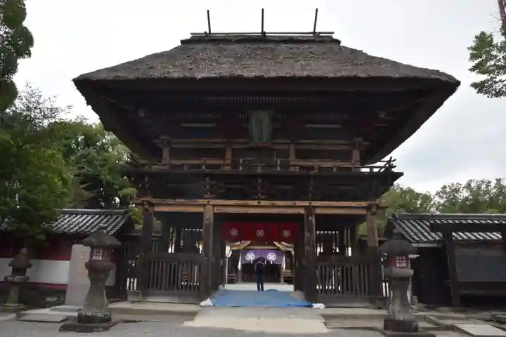青井阿蘇神社の山門・神門