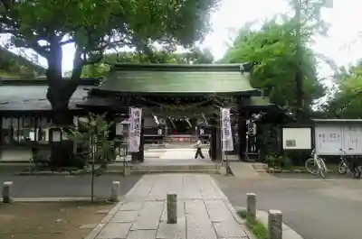 葛飾八幡宮の山門・神門