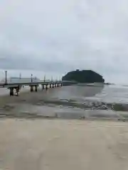 八百富神社の景色