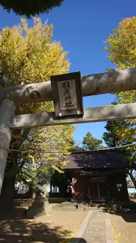 羽黒神社の鳥居