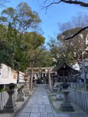 天神ノ森天満宮の鳥居