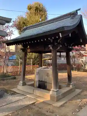 西向天神社の手水舎