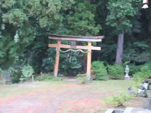 観音正寺の鳥居